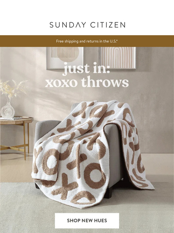 Just Dropped: New XO Throws