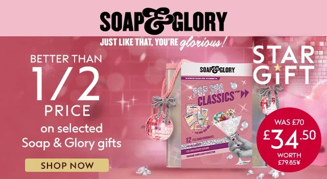 Pink Friday with soap and glory!