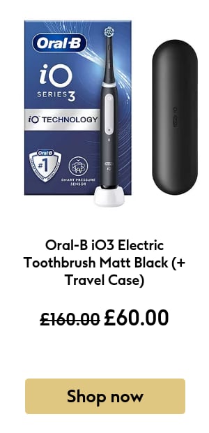         offer Oral-B iO3 Electric Toothbrush Matt Black (+ Travel Case)