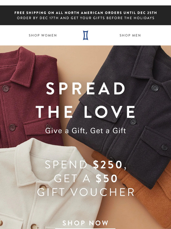 Spend $250+ Get $50