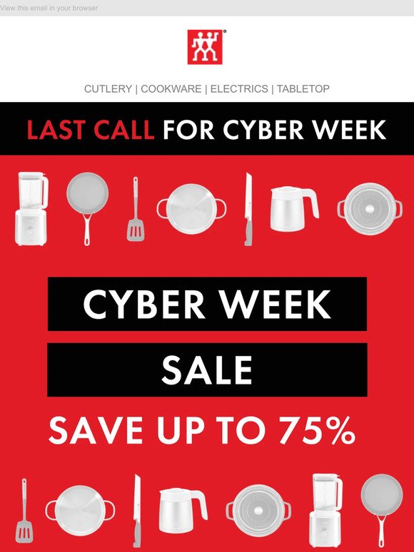 Last call for Cyber Week: Shop new additions at huge discounts