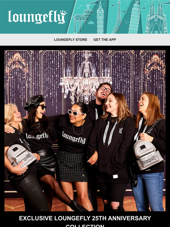 Funko Loungefly Exclusive Say cheers to 25 years of Loungefly! Milled