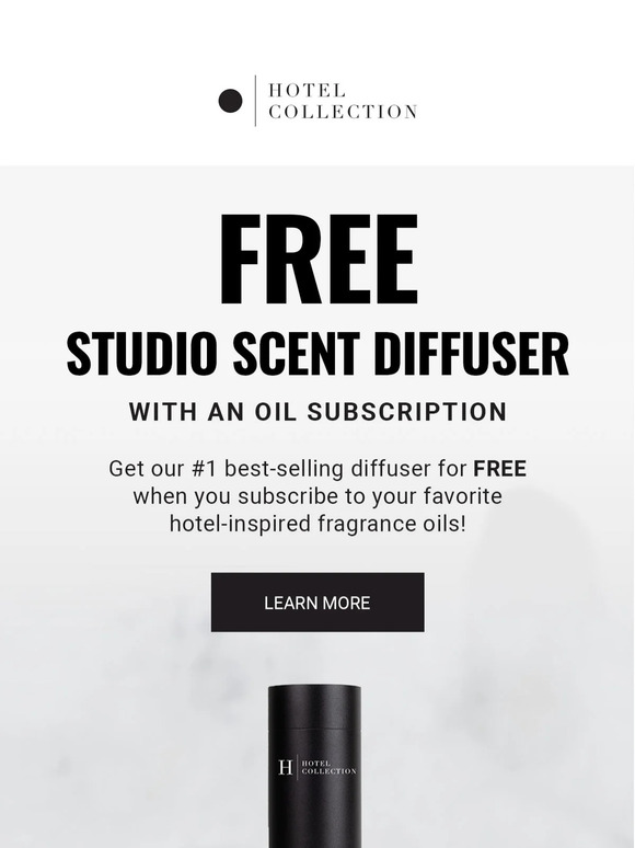 Want a FREE Studio Scent Diffuser?!