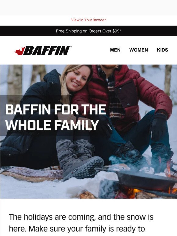 Baffin Gifts for the Whole Family