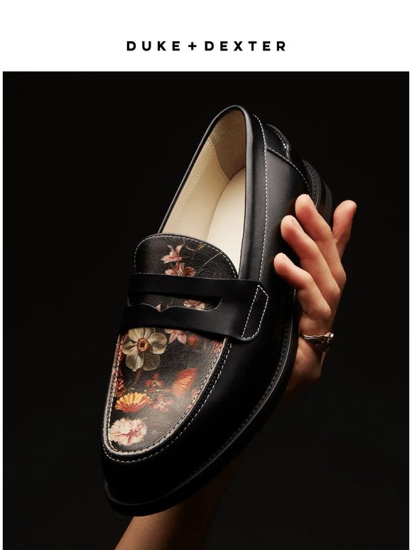 New Season Printed Penny Loafers