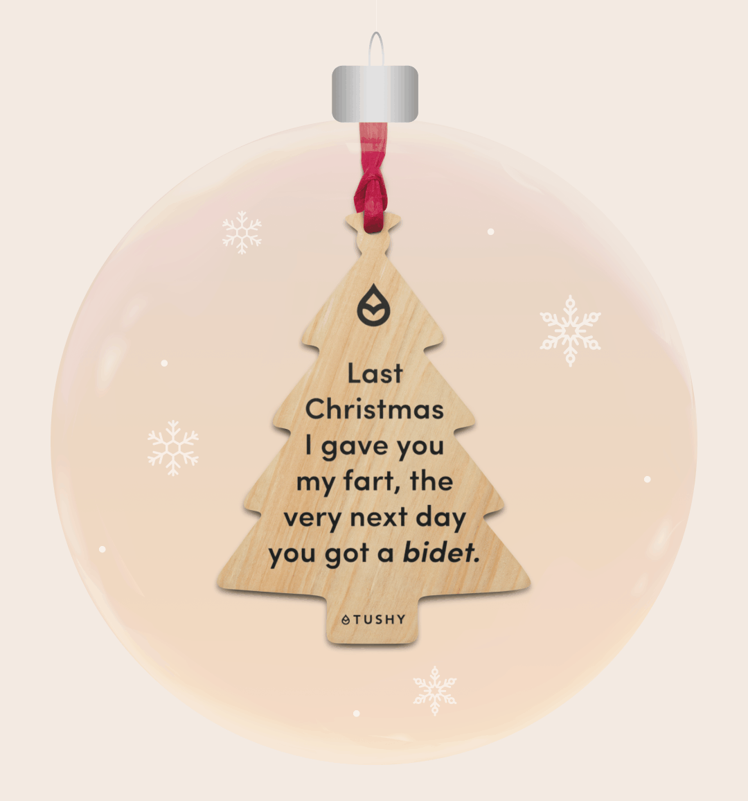 TUSHY: FREE ornament with TUSHY bundle orders Milled TUSHY: FREE ornament with TUSHY bundle orders Milled