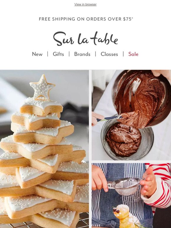 Holiday hits, from feast favorites to festive cookies.