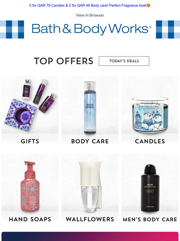 Bath & Body Works Qatar Put your hands together for...🥁🥁 Milled