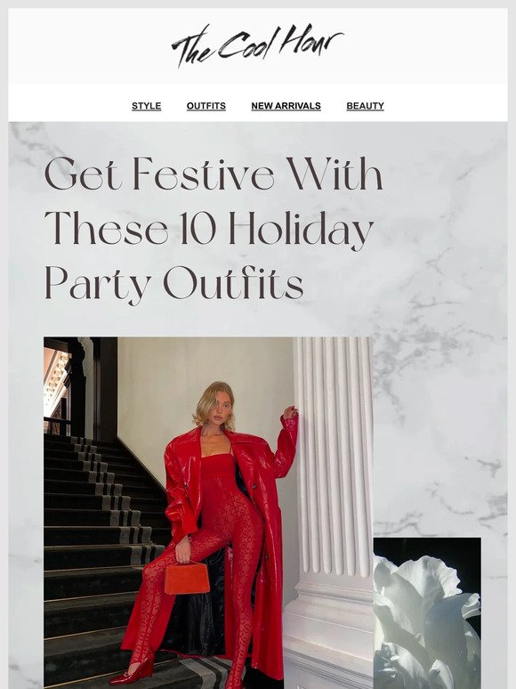 Get Festive With These 10 Holiday Party Outfits ✨