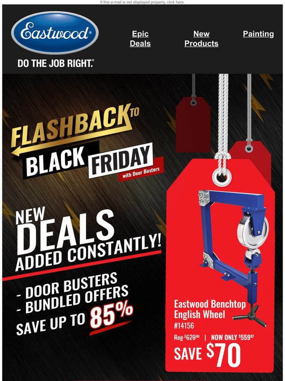 Flashback to Black Friday with New Door Busters!