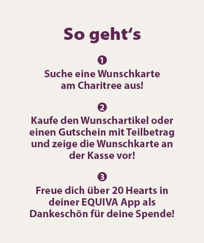Ein Geschenk für einen Vierbeiner in Not: Unser Charitree in den Stores 