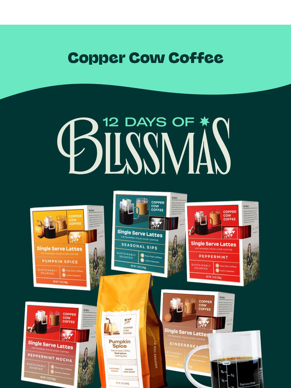 Blissmas Day 1: Win a $125 coffee bundle