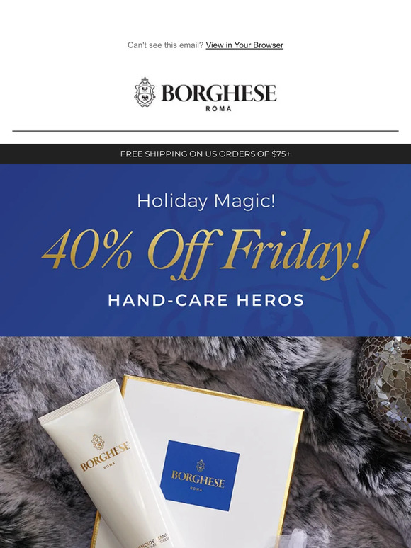 It’s 40% Off Friday!