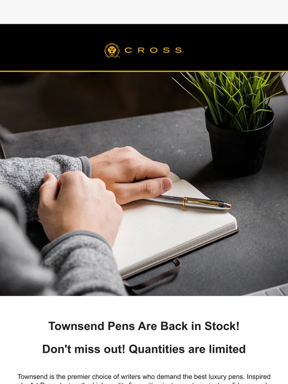 Your Favorite Townsend Pens Are Back in Stock