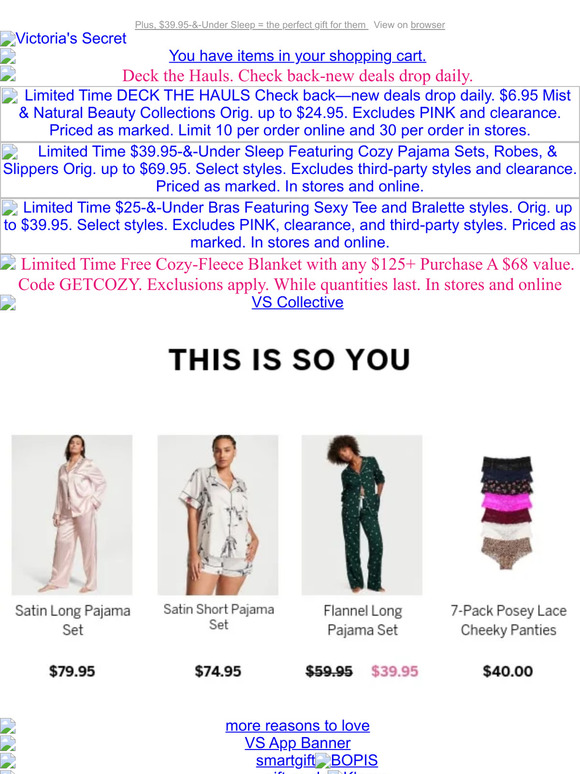 Limited Time: $6.95 The Mist Collection