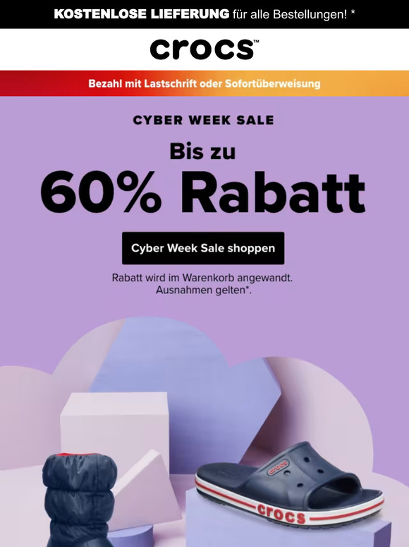 Letzte Chance: Bis zu 60% Rabatt