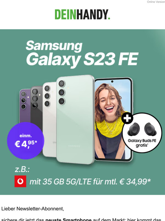 Das neue Galaxy S23 FE ist da!