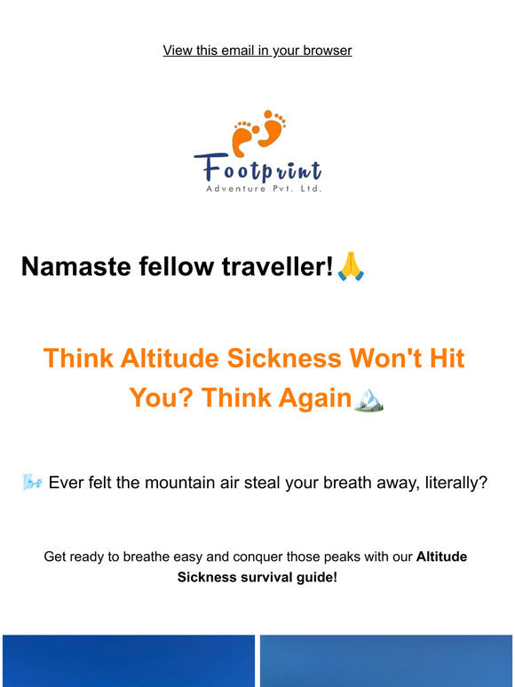 Think altitude sickness won't hit you? Think Again🤔