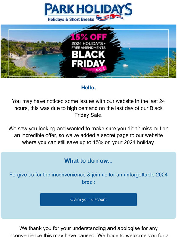 Oops...We're sorry!