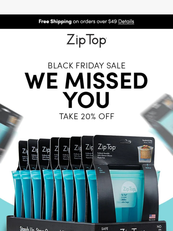 We Missed You In Our Black Friday Sale