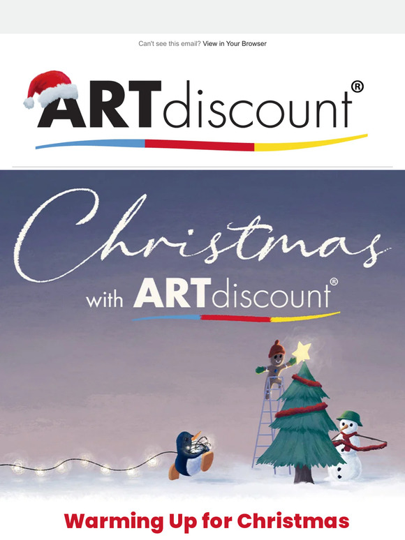 Warming Up for Christmas with ARTdiscount