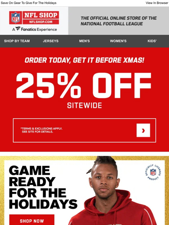 Fan Gear Essentials From Starter + 25% Off Sale