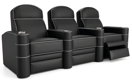 Black Home Theater Seating