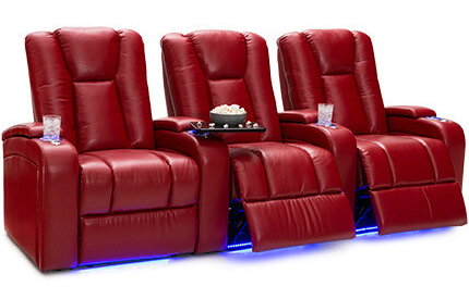 Red Home Theater Seating