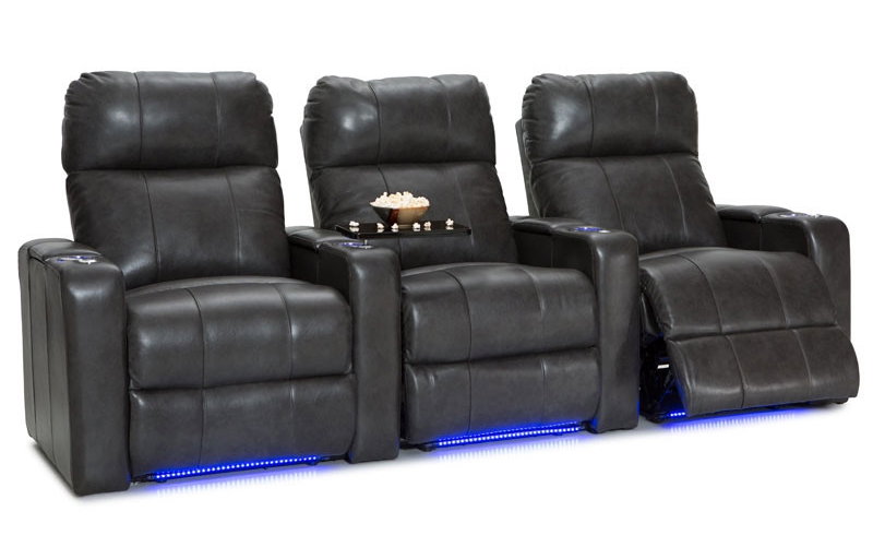 Black Home Theater Seating