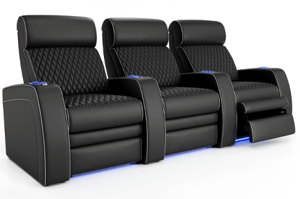 Black Home Theater Seating