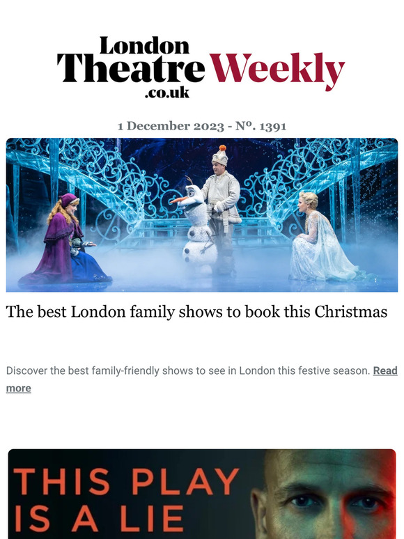 Family-friendly shows to see this festive season