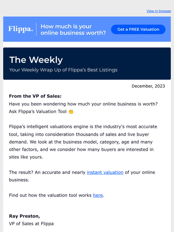 Four Unique Businesses from the Marketplace