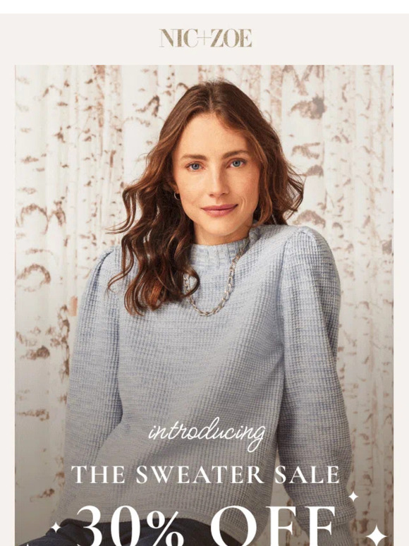 30% off @ The Sweater Sale
