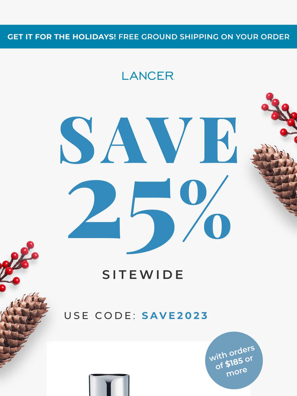 25% Sitewide Savings Continue | Find Your Favorites Under $100