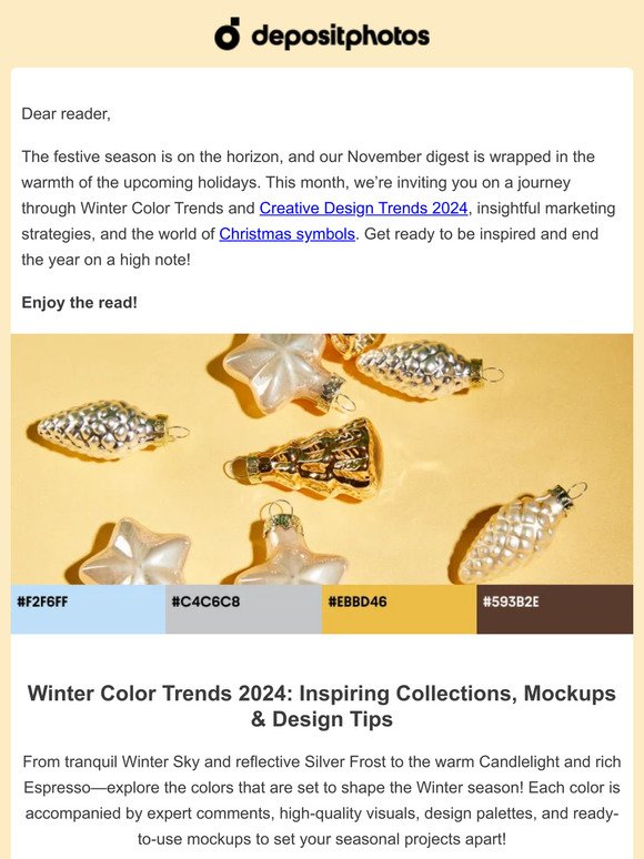 Winter Colors Trends, marketing secrets & inspiring collections!