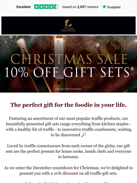 Your Discount On The Perfect Truffle Gift Awaits 🎁