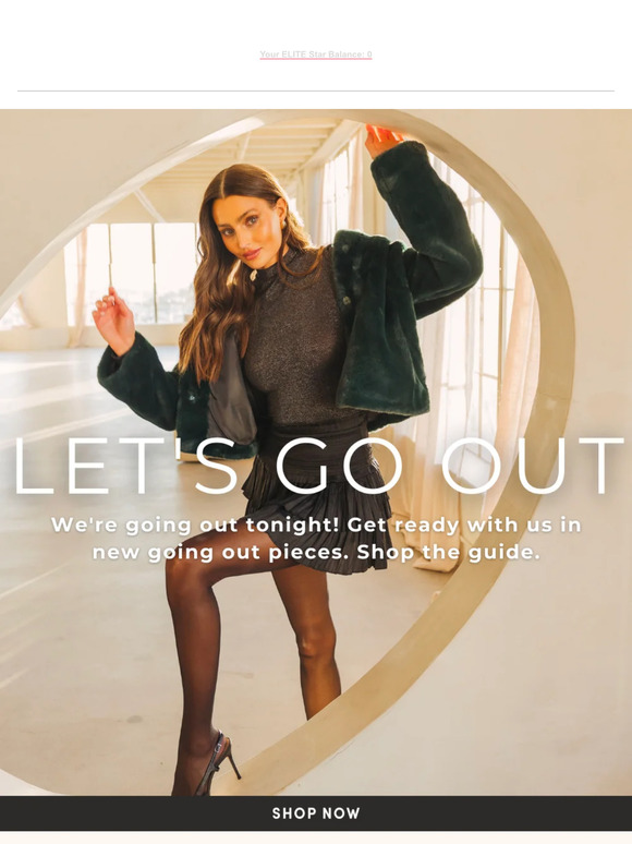 Outfits for your night out plans