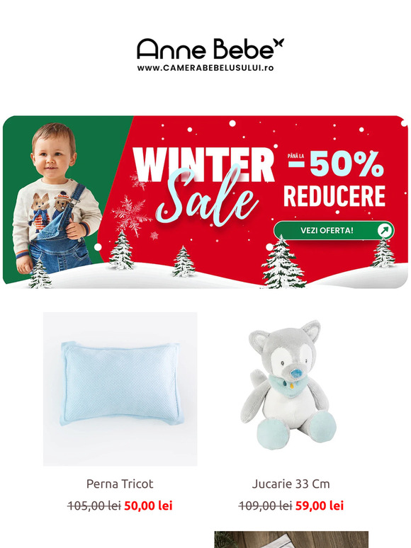 ❄️ #WinterSale a sosit! 🎉 Reduceri mari la mii de produse! 🎁 Ce avem special pentru tine? 🌟