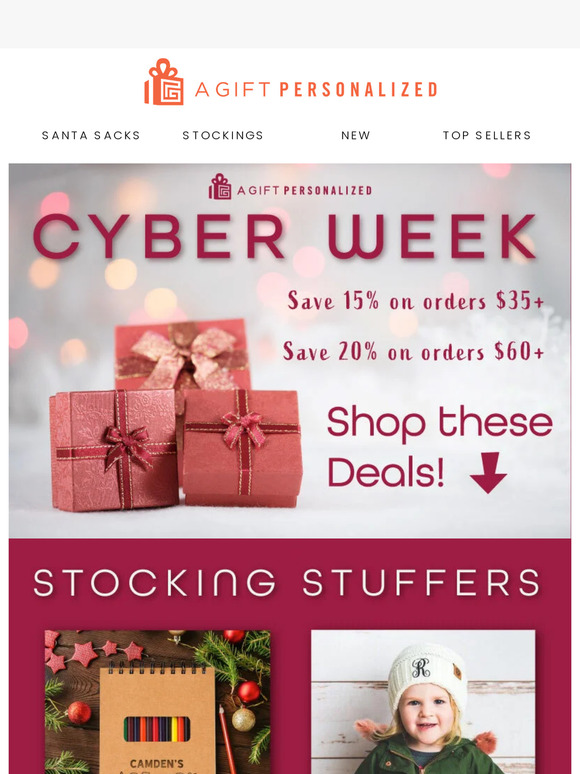 Score Big Discounts on Stocking Stuffers 🎁