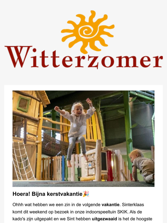 Kerst en oud & nieuw op Witterzomer