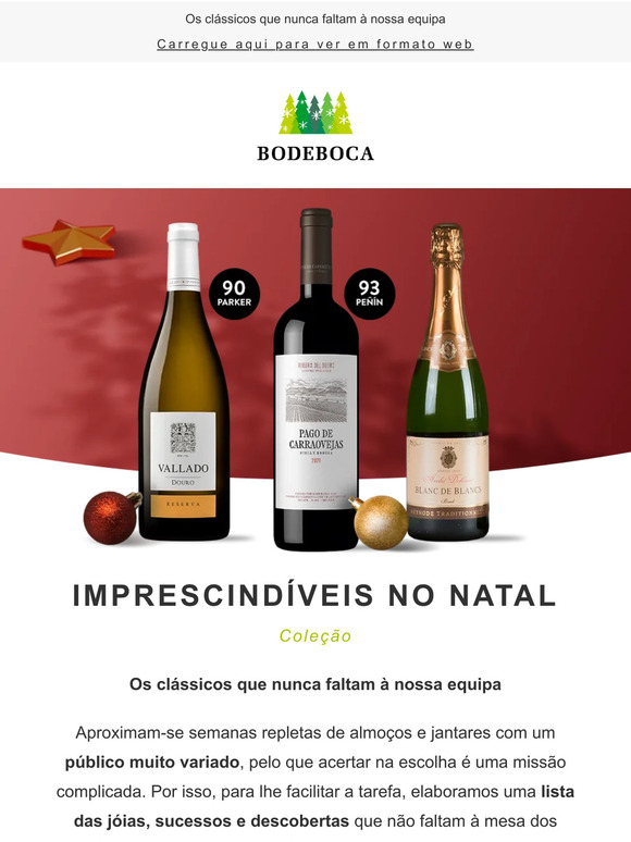 À procura de um vinho para a sua mesa natalícia? Aqui estão os nossos essenciais 🎄