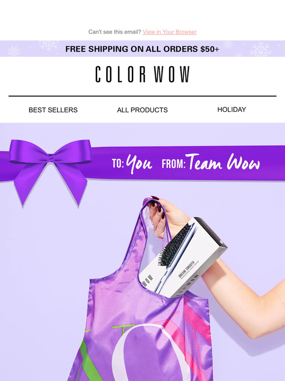 Color Wow How to unlock your FREE gifts 🎁 Milled