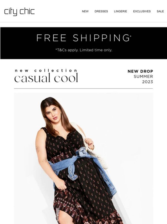 Casual Cool Just Landed + Free Shipping* On Now