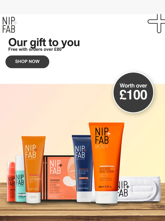 Our FREE gift to you worth over £100 🎁