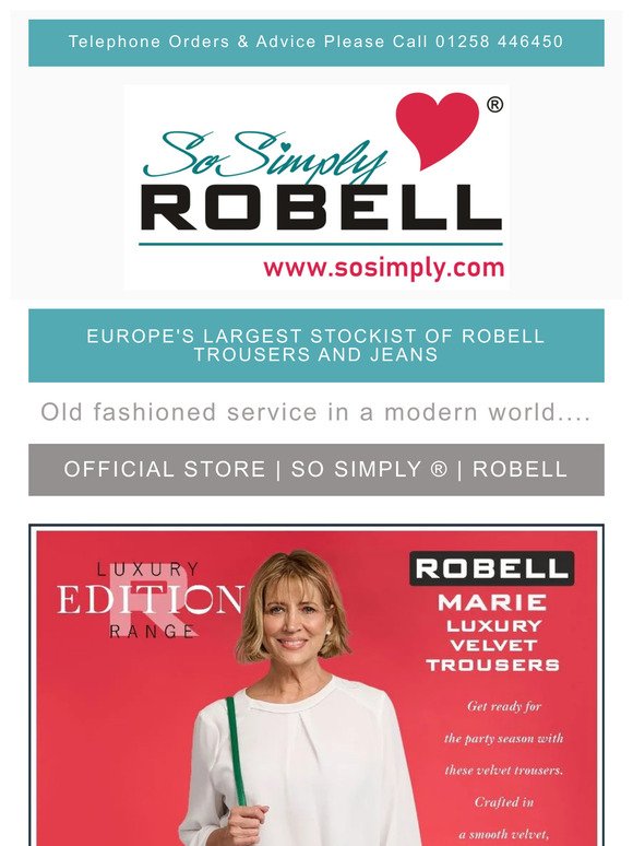 🖤  Fluid and Flattering Velvet Trousers.. | ROBELL ® Official Site