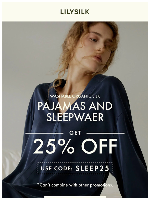 Surprise! All pjs and sleepwear 25% Off