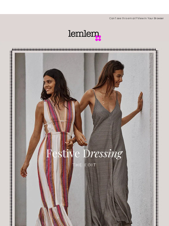 The Festive Dressing Edit
