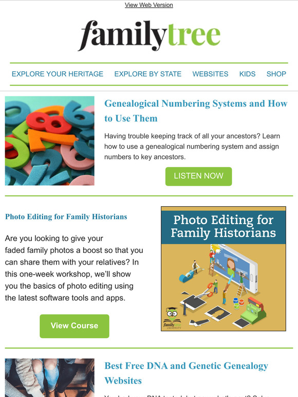 Family Tree Magazine: Why Use Genealogical Numbering Systems? | Milled