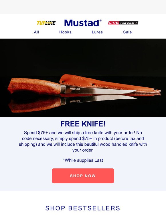 FREE KNIFE!