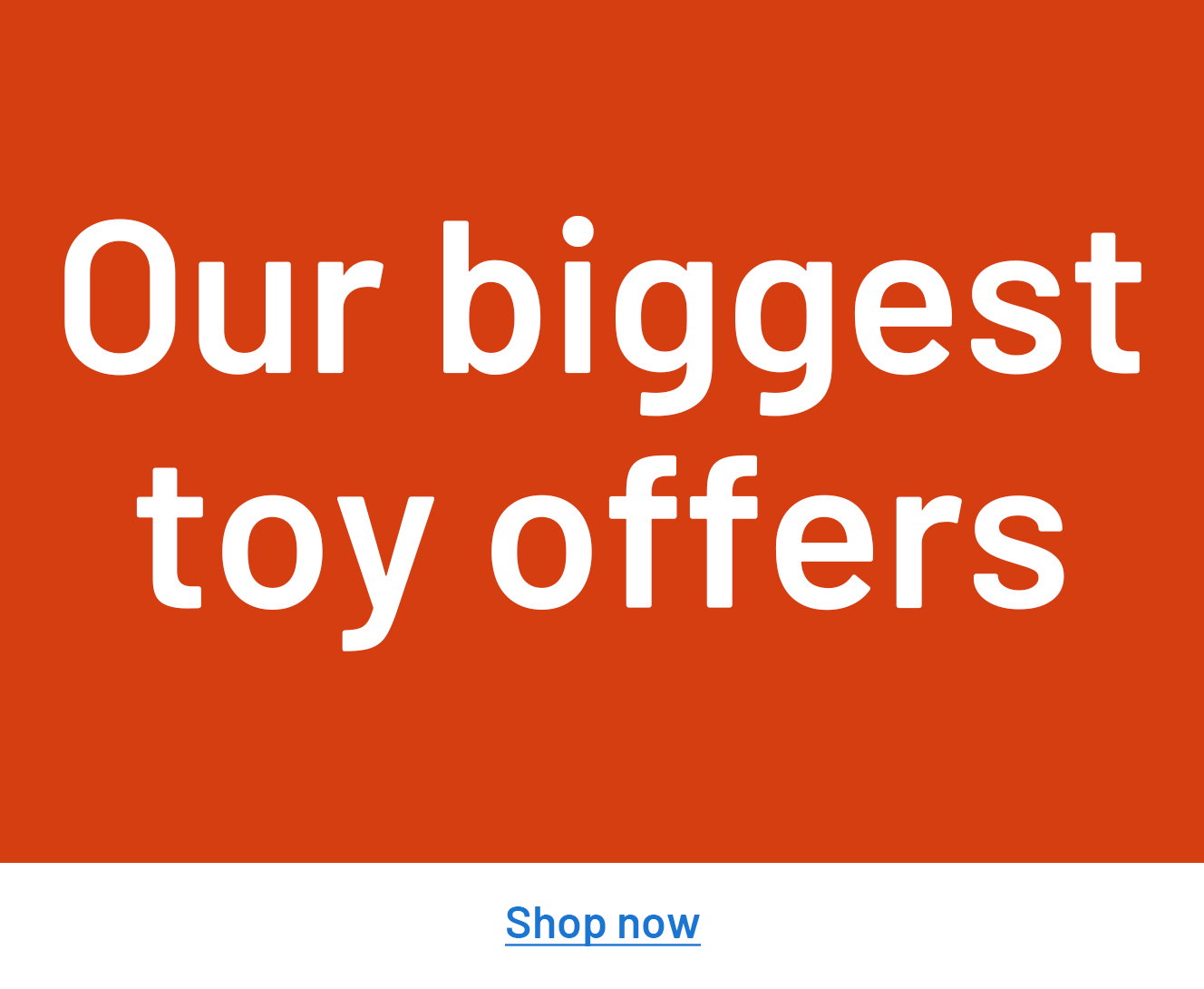 Toy offers